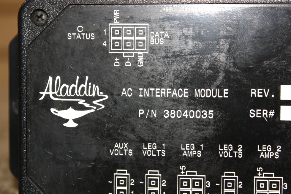 USED ALADDIN AC INTERFACE MODULE 38040035 RV PARTS FOR SALE RV Components 