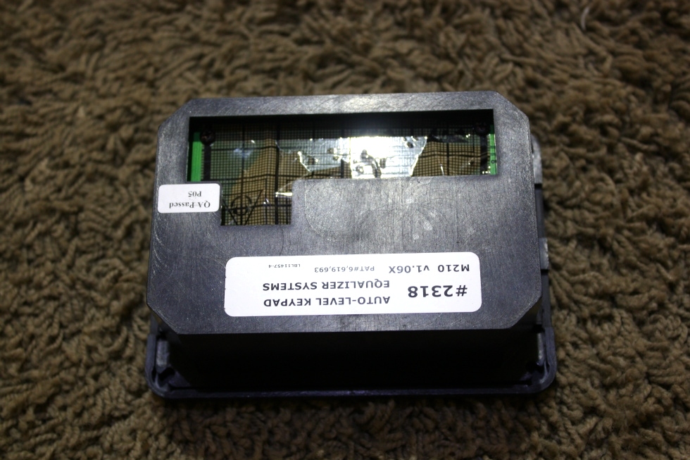 RV Components USED RV EQUALIZER SYSTEM AUTOLEVEL KEYPAD MODEL 2318