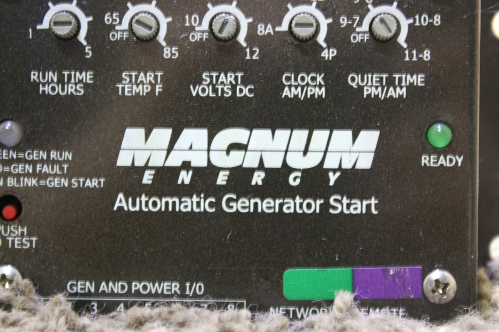 USED RV MAGNUM ENERGY AUTOMATIC GENERATOR START FOR SALE RV Components 