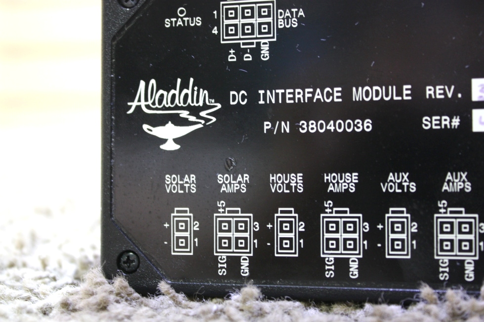 USED ALADDIN DC INTERFACE MODULE 38040036 MOTORHOME PARTS FOR SALE RV Components 