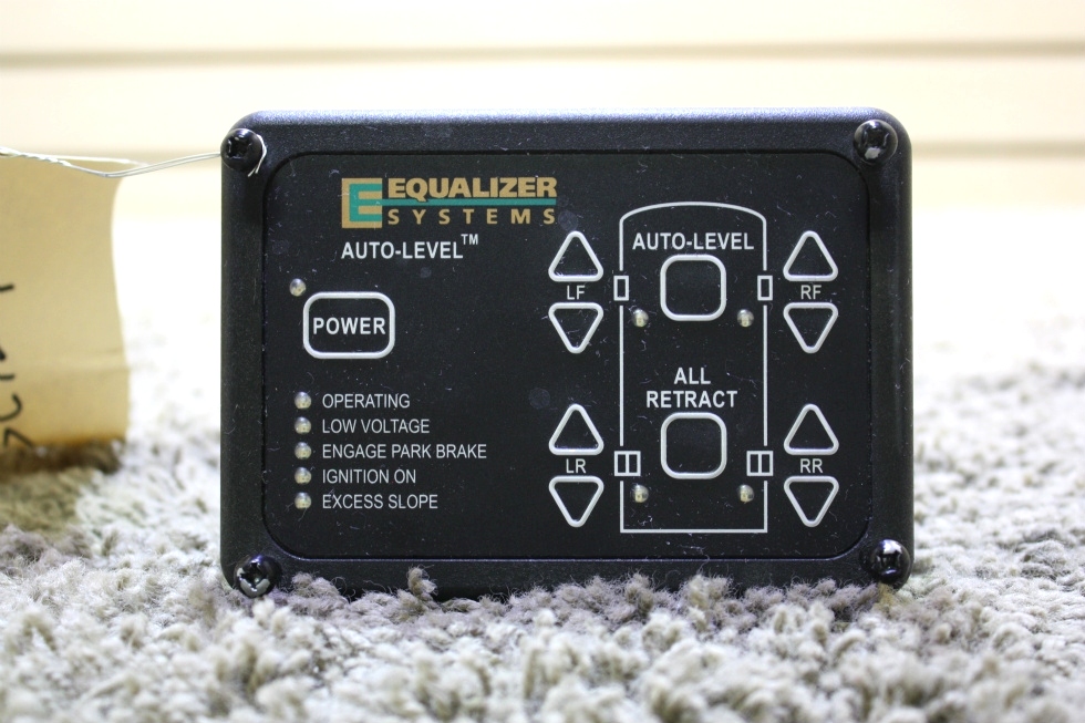 RV Components USED MOTORHOME EQUALIZER SYSTEMS LEVELING TOUCH PAD 2318