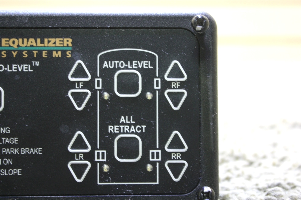 RV Components USED MOTORHOME EQUALIZER SYSTEMS LEVELING TOUCH PAD 2318