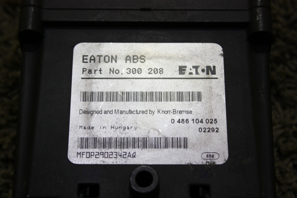 USED MOTORHOME EATON ABS CONTROL BOARDS 3002008 FOR SALE RV Components 