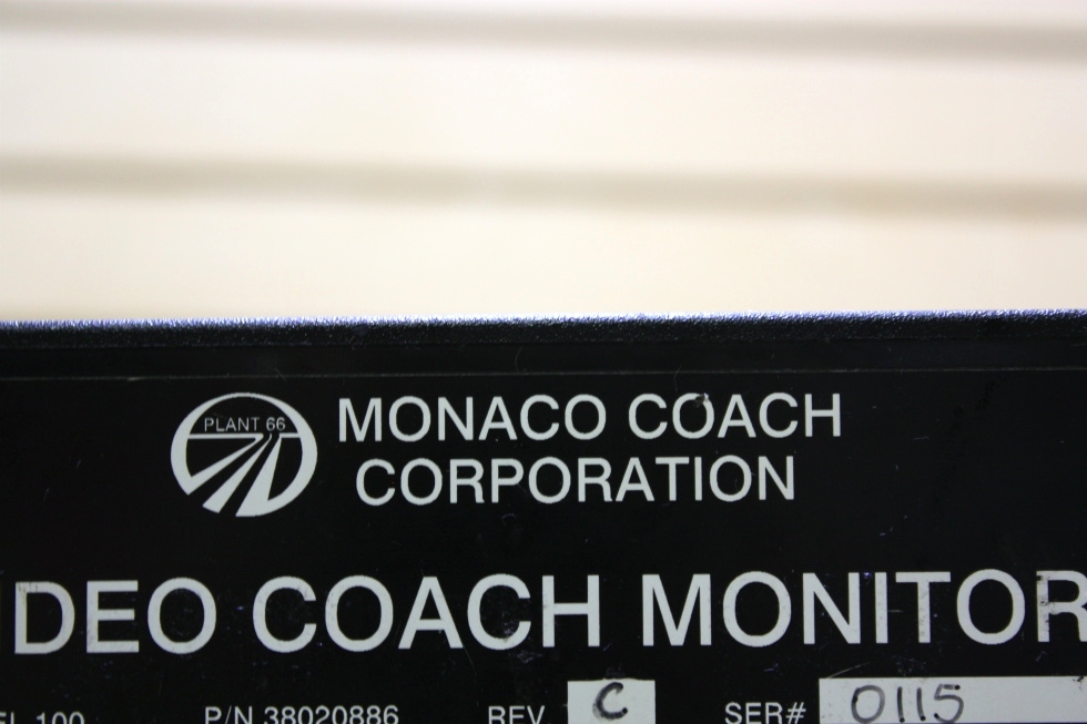 USED MONACO VIDEO COACH MONITOR 38020886 RV PARTS FOR SALE RV Components 