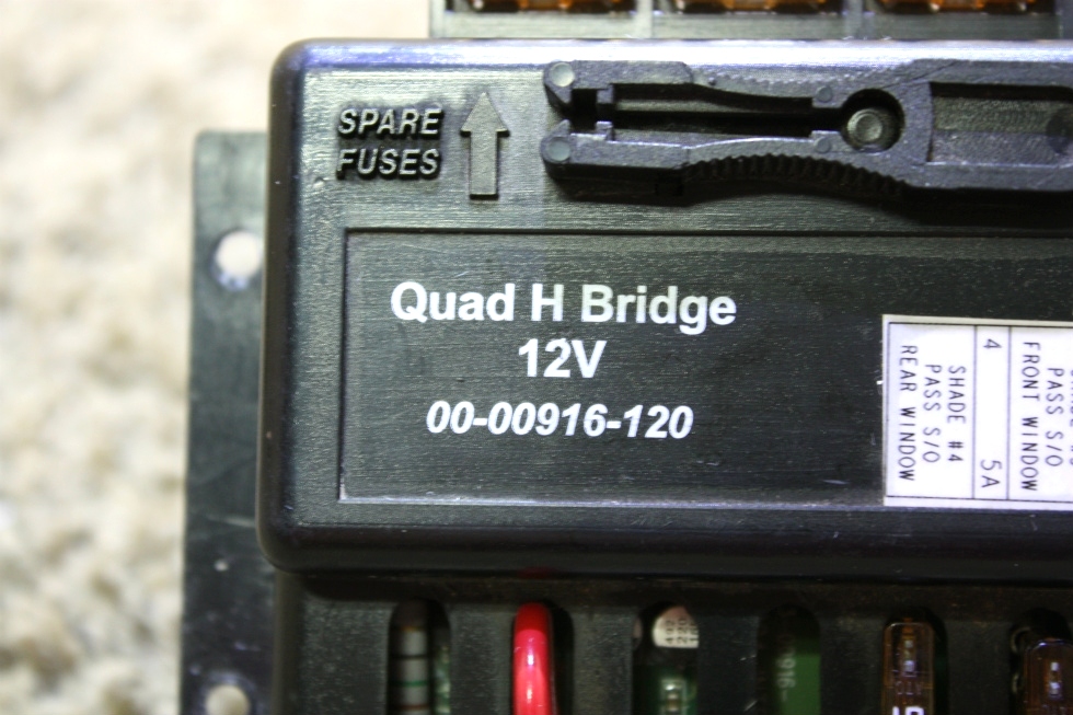 USED INTELLITEC 00-00916-120 QUAD H BRIDGE RV PARTS FOR SALE RV Components 