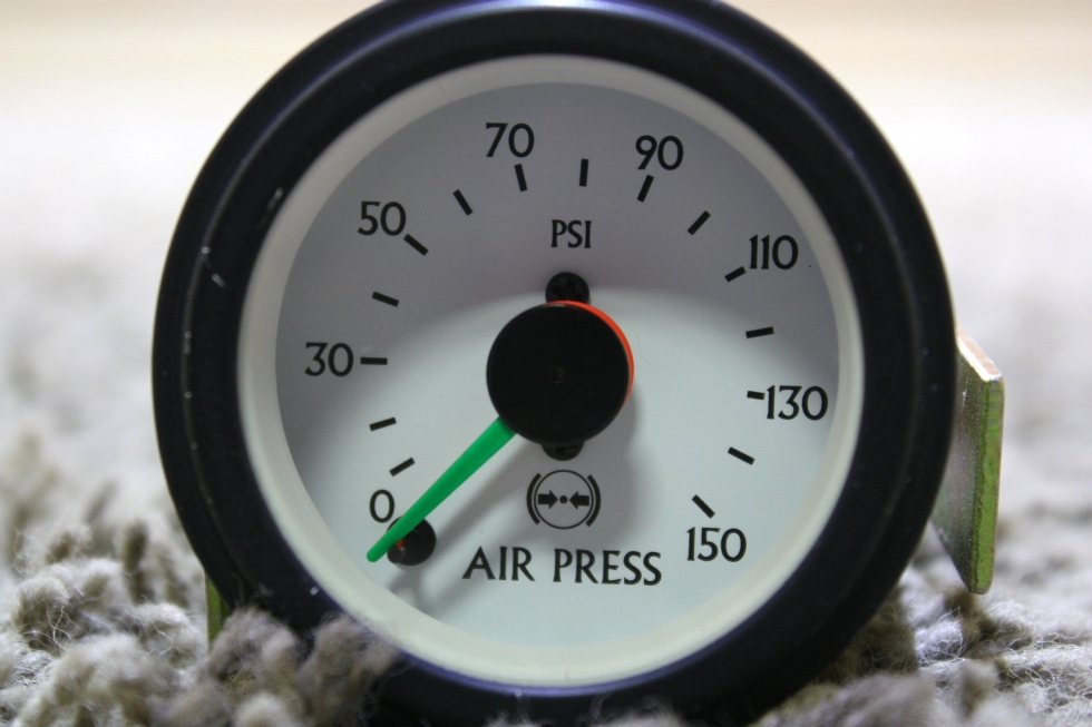 RV Components USED RV 944388 AIR PRESSURE DASH GAUGE FOR SALE Motorhome