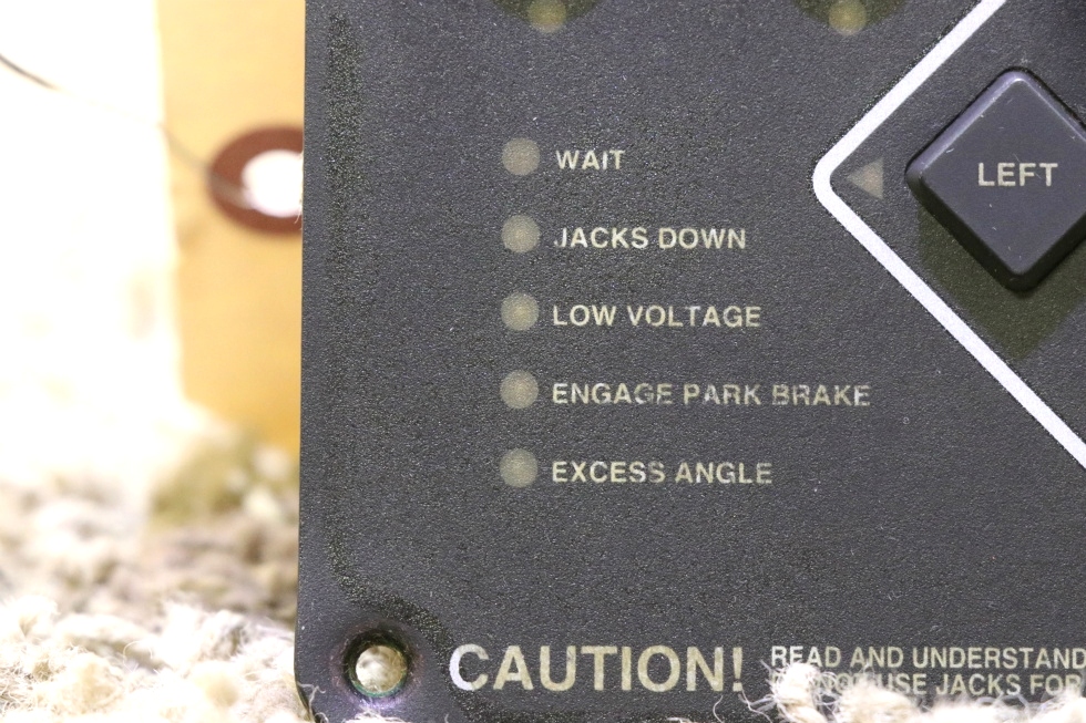 RV Components USED RV LCI ELECTRONIC LEVELING 10537C TOUCH PAD