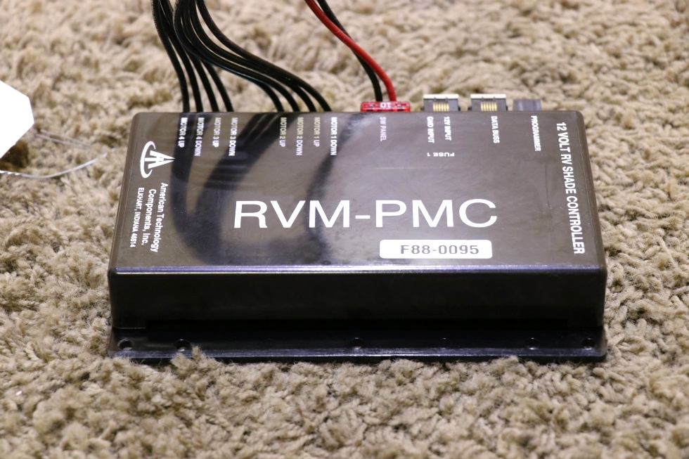 USED RV AT-RVM-PMC02 AMERICAN TECHNOLOGY 12 VOLT RV SHADE CONTROLLER RVM-PMC F88-0095 MOTORHOME PARTS FOR SALE RV Components 