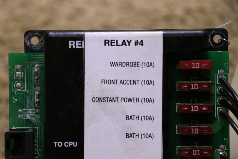RV Components USED AMERICAN TECHNOLOGY MOTORHOME RELAY 4 ATRVMRLM12