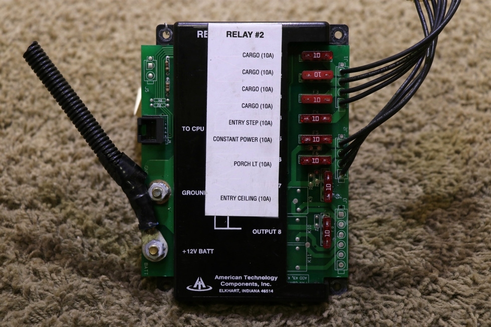 RV Components USED RV AMERICAN TECHNOLOGY ATRVMRLM11 RELAY 2 F88