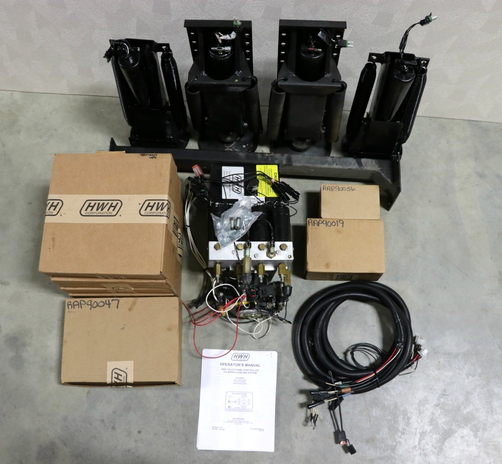 RV HWH COMPLETE LEVELING SYSTEM MOTORHOME PARTS FOR SALE RV Components 