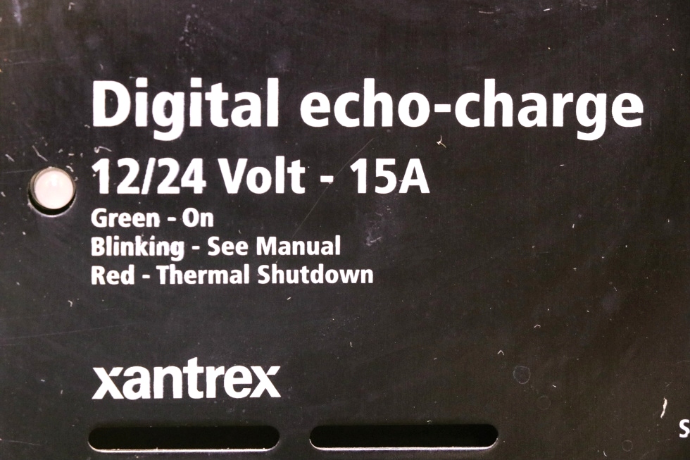 USED 82-0123-01 RV XANTREX DIGITAL ECHO-CHARGE MOTORHOME PARTS FOR SALE RV Components 