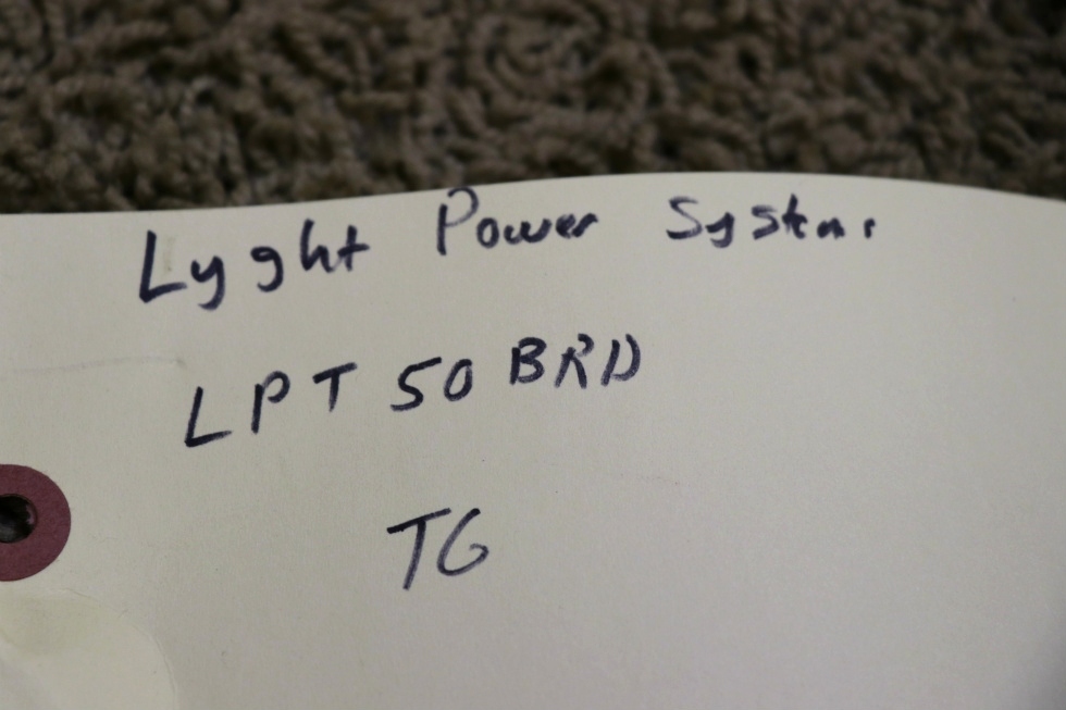 USED POWER LYGHT SYSTEMS RV LPT50BRD AUTOMATIC TRANSFER SWITCH MOTORHOME PARTS FOR SALE RV Components 