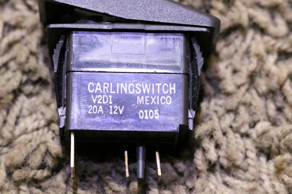 USED V2D1 RV AUX START DASH SWITCH MOTORHOME PARTS FOR SALE RV Components 