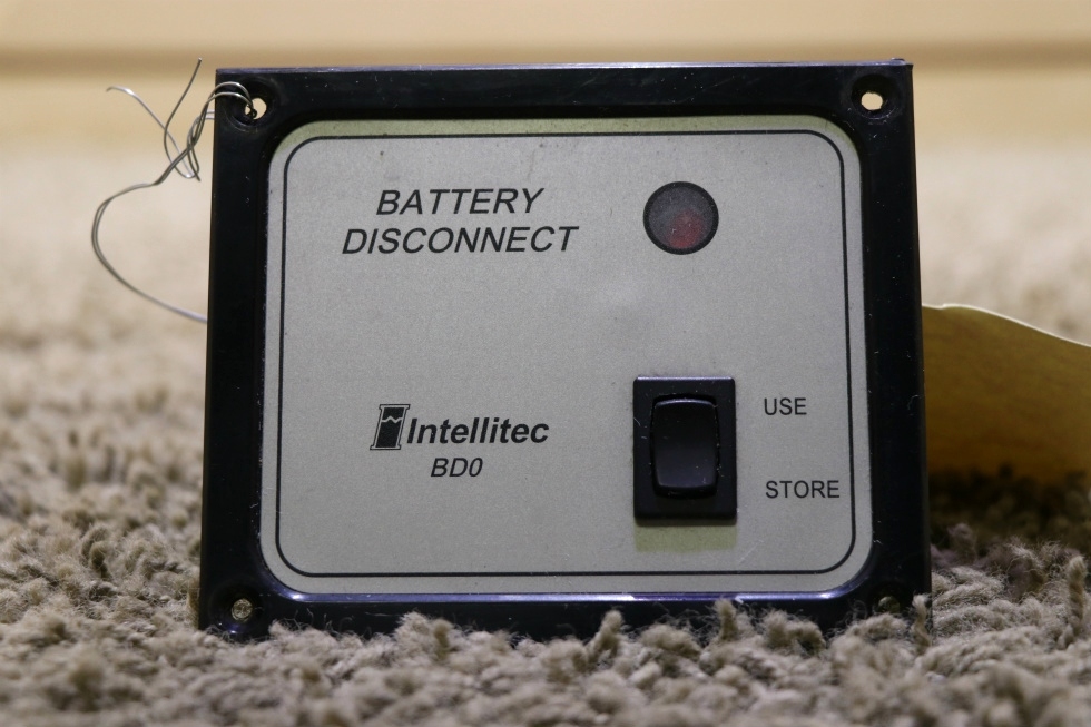 RV Components USED MOTORHOME 0100066004 BATTERY DISCONNECT INTELLITEC