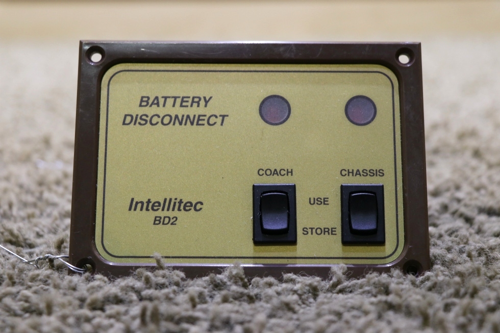 RV Components USED BD2 INTELLITEC 0100066002 BATTERY DISCONNECT