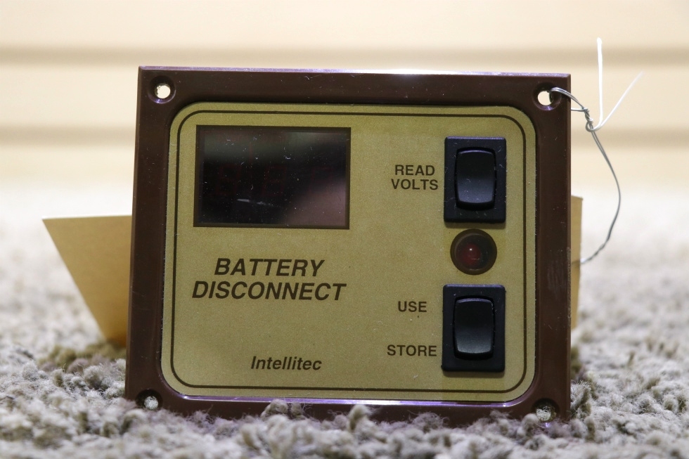 RV Components INTELLITEC USED RV BATTERY DISCONNECT SWITCH PANEL