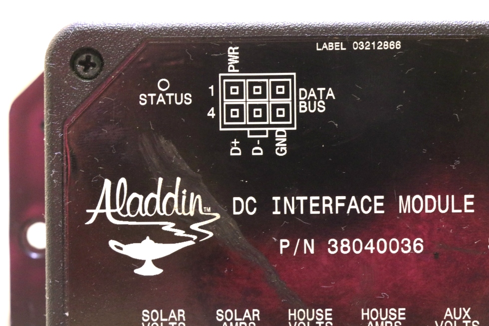 USED 38040036 ALADDIN MOTORHOME DC INTERFACE MODULE RV PARTS FOR SALE RV Components 