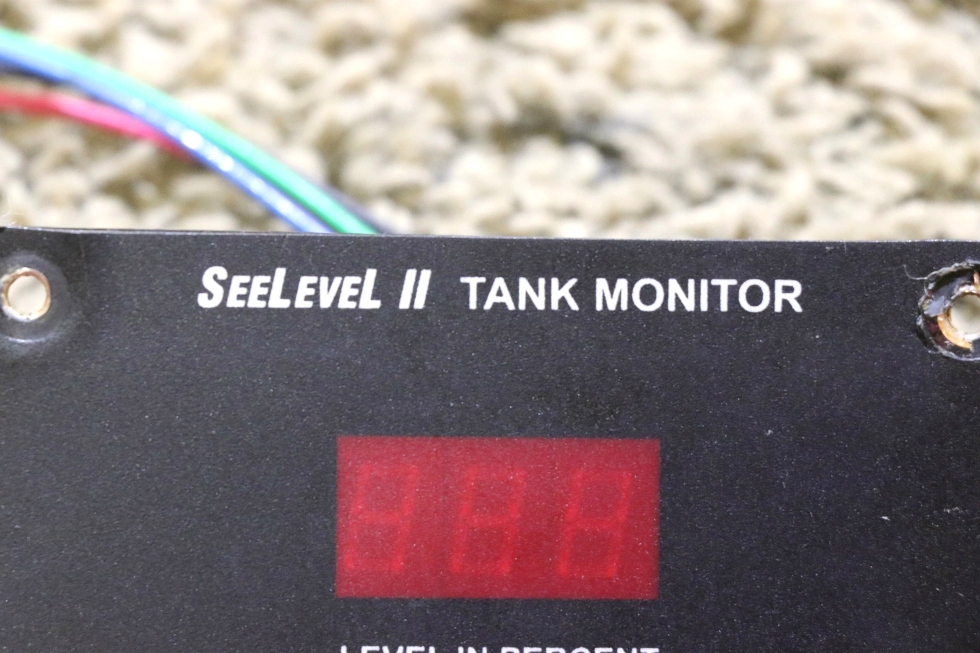 USED RV SEELEVEL II TANK MONITOR 709-01783 BY GARNET INSTRUMENTS MOTORHOME PARTS FOR SALE RV Components 