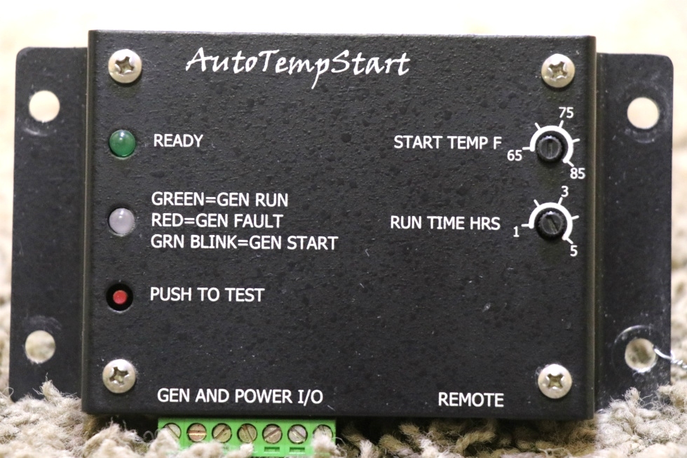 USED RV AUTOTEMPSTART MODULE MOTORHOME PARTS FOR SALE RV Components 