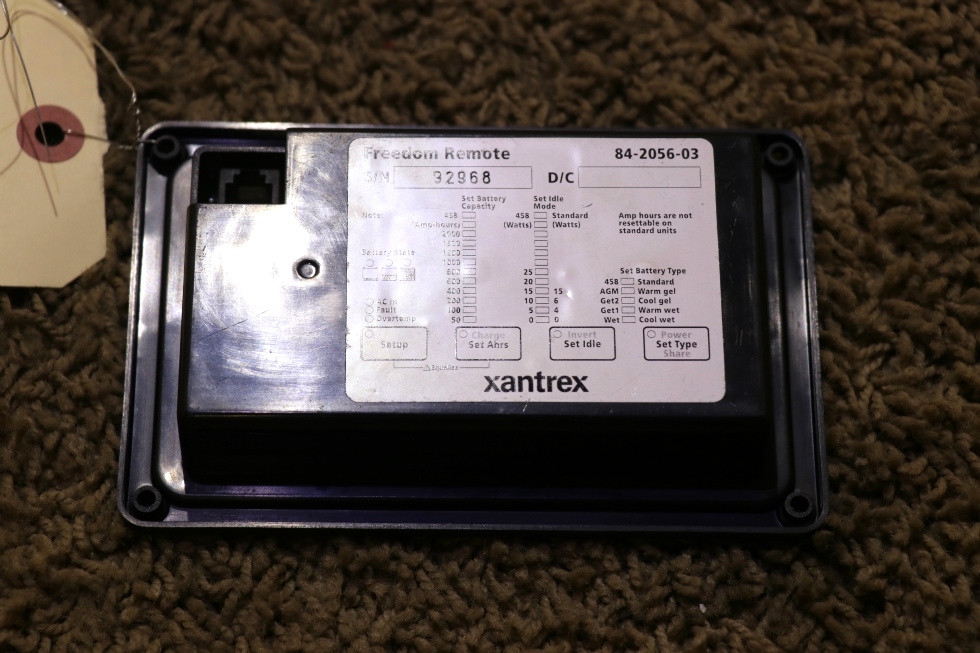 USED 84-2056-03 XANTREX FREEDOM REMOTE PANEL RV PARTS FOR SALE RV Components 