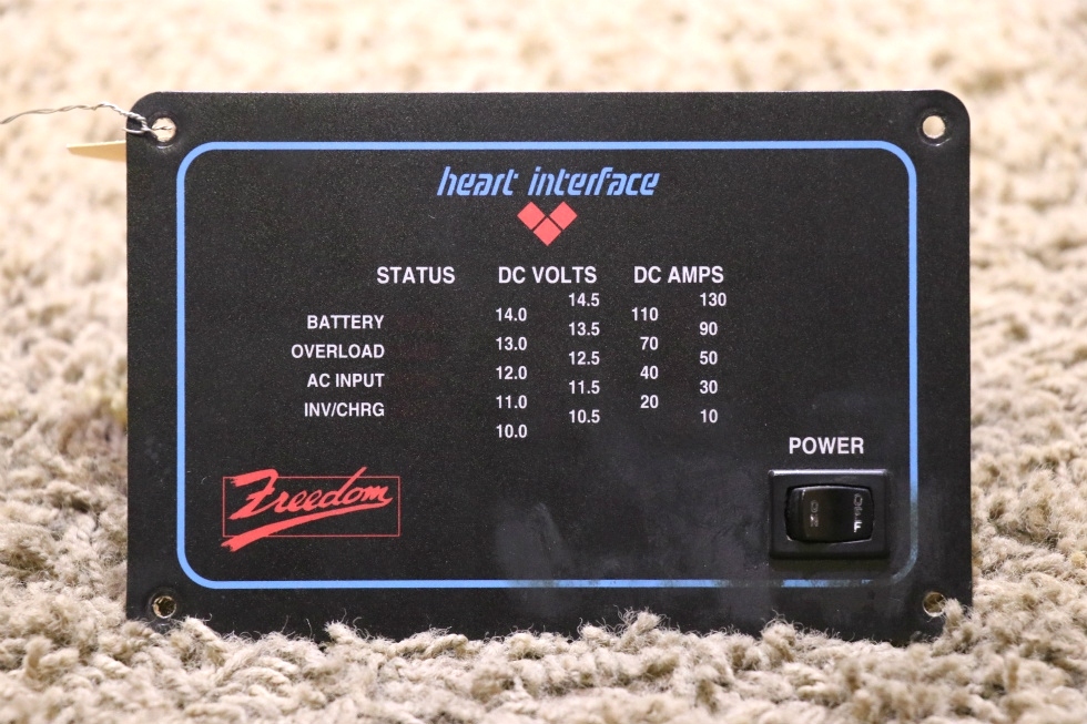 USED RV HEART INTERFACE FREEDOM REMOTE PANEL FOR SALE RV Components 