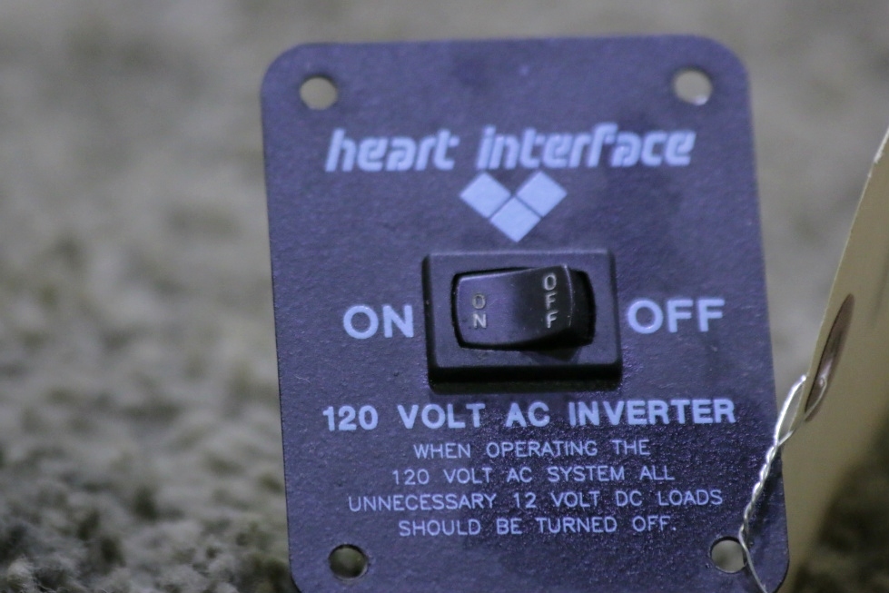 USED HEART INTERFACE 120 VOLT AC INVERTER RV/MOTORHOME PART FOR SALE RV Components 