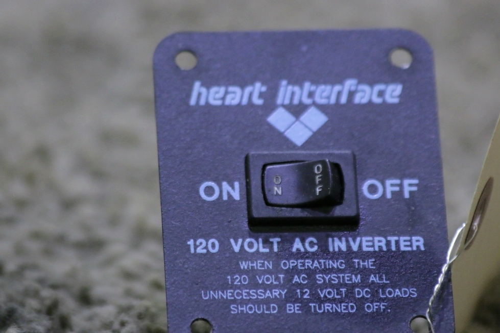 USED HEART INTERFACE 120 VOLT AC INVERTER RV/MOTORHOME PART FOR SALE RV Components 