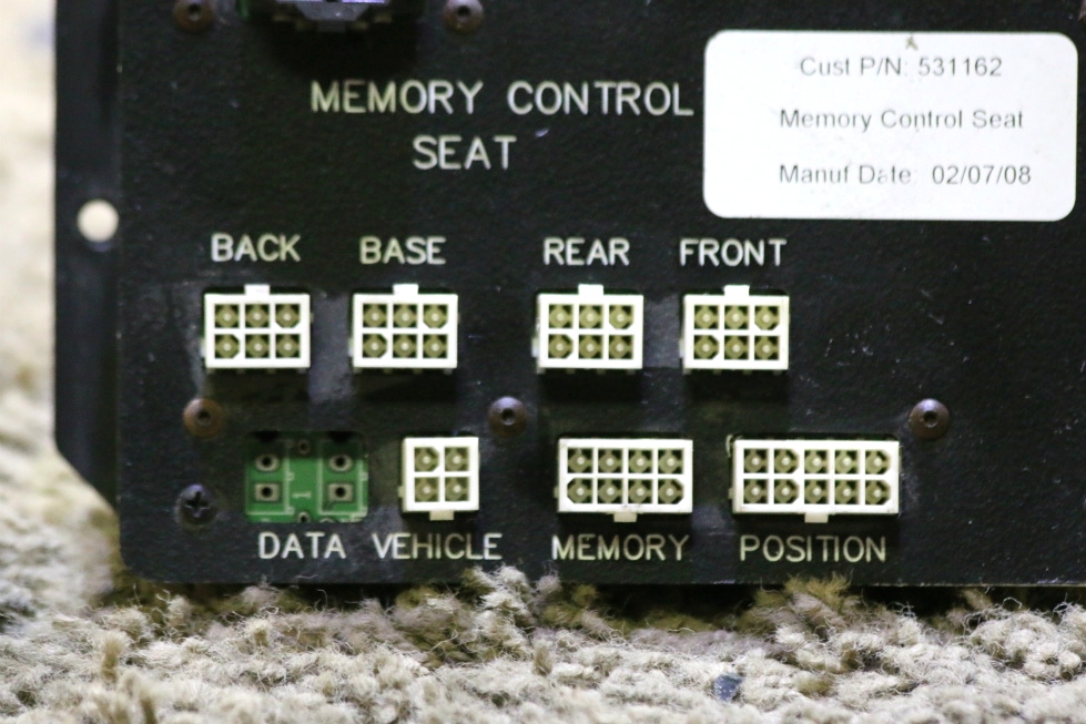 USED MEMORY CONTROL SEAT SWITCH RV PARTS FOR SALE RV Components 