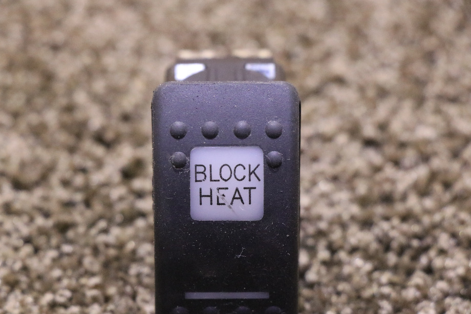 USED MOTORHOME V1D1 BLOCK HEAT DASH SWITCH FOR SALE RV Components 