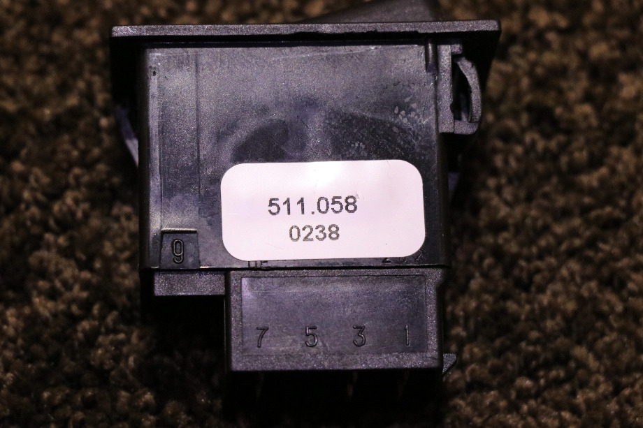 USED RV FAST IDLE 511.058 DASH SWITCH FOR SALE RV Components 