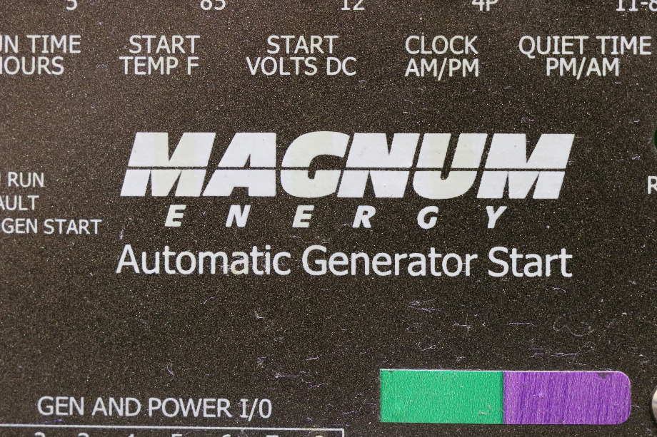 USED MAGNUM ENERGY AUTOMATIC GENERATOR START MOTORHOME PARTS FOR SALE RV Components 