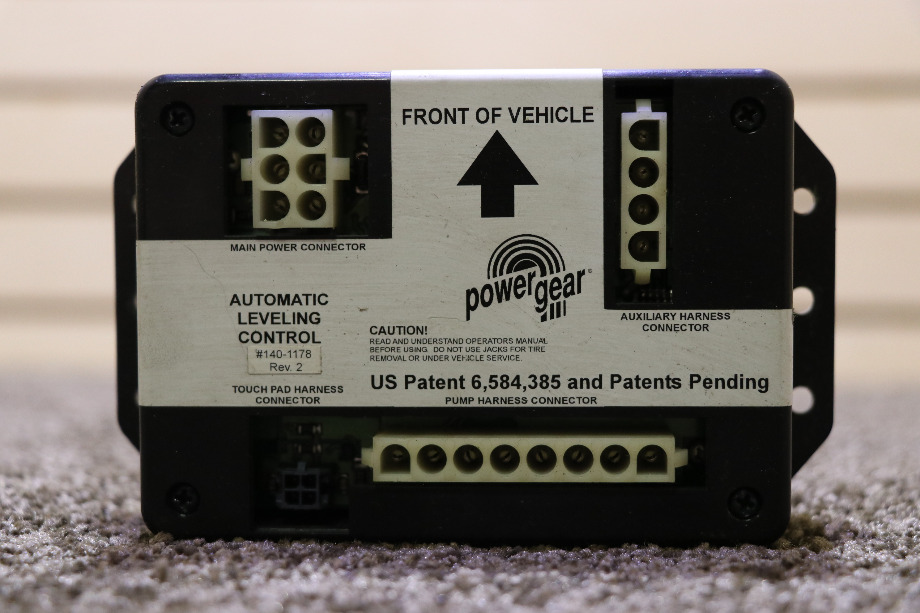 USED POWER GEAR AUTOMATIC LEVELING CONTROL MODULE 140-1178 MOTORHOME PARTS FOR SALE RV Components 