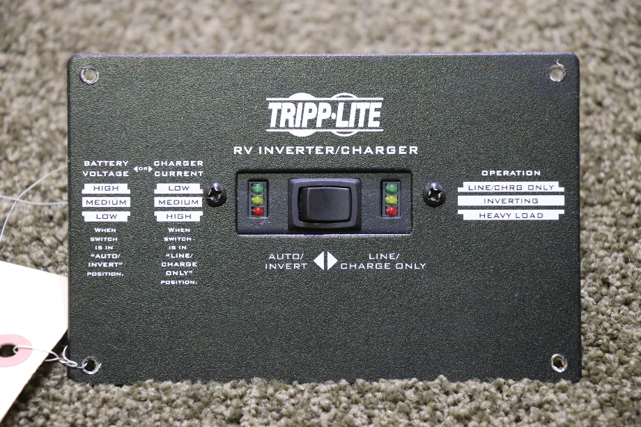 USED RV TRIPP LITE INVERTER/CHARGER SWITCH PANEL FOR SALE RV Components 