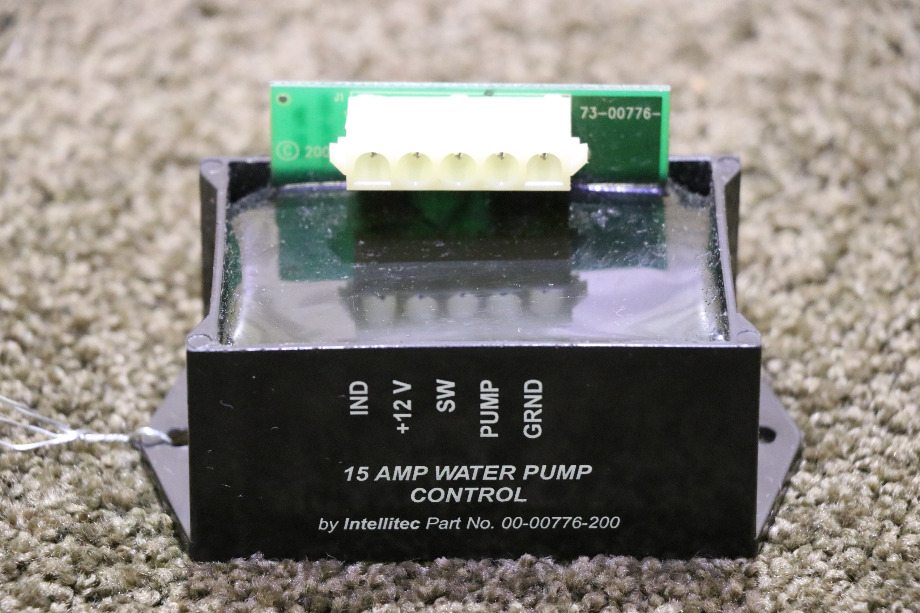 USED 15 AMP WATER PUMP CONTROL BY INTELLITEC 00-00776-200 RV PARTS FOR SALE RV Components 