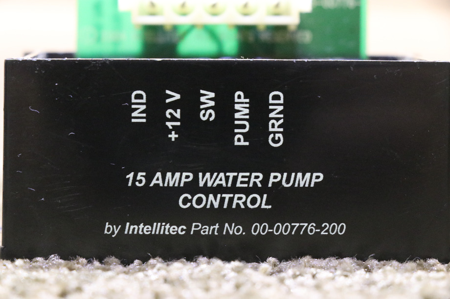 USED 15 AMP WATER PUMP CONTROL BY INTELLITEC 00-00776-200 RV PARTS FOR SALE RV Components 