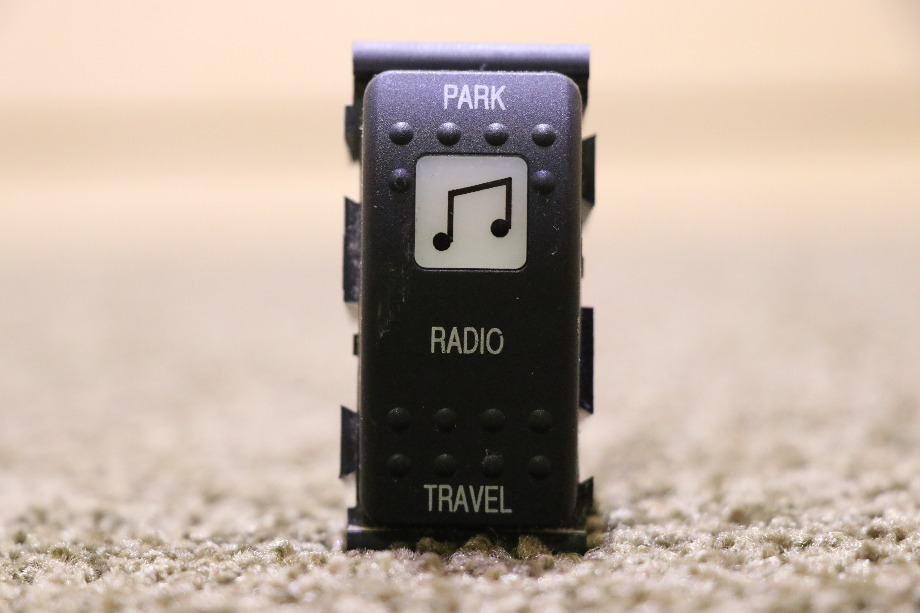 USED RADIO PARK / TRAVEL DASH SWITCH MOTORHOME PARTS FOR SALE RV Components 