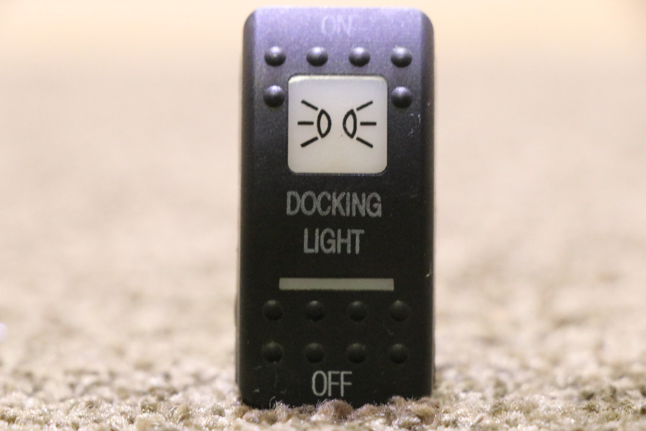 USED RV DOCKING LIGHT ON / OFF DASH SWITCH FOR SALE RV Components 