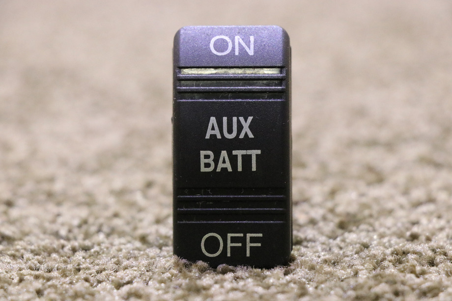 AUX BATTERY ON / OFF DASH SWITCH USED MOTORHOME PARTS FOR SALE RV Components 