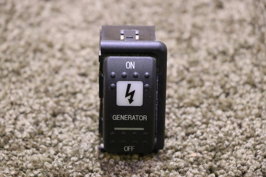 USED MOTORHOME GENERATOR DASH SWITCH FOR SALE RV Components 