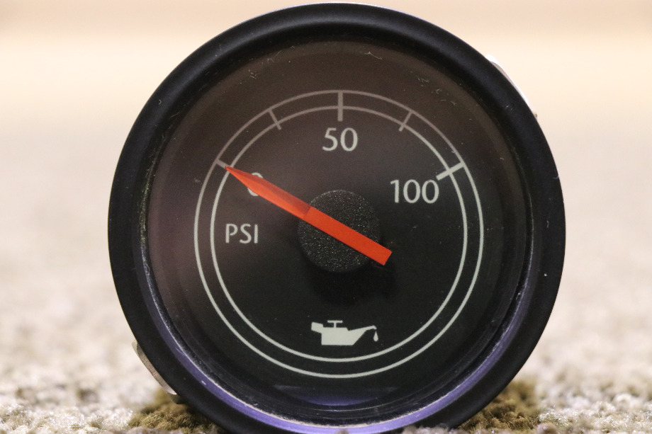 RV Components USED RV FREIGHTLINER OIL PRESSURE DASH GAUGE W2200005