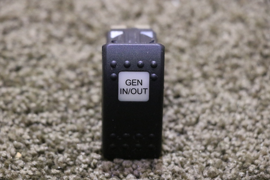 USED RV GEN IN / OUT V8D1 DASH SWITCH MOTORHOME PARTS FOR SALE RV Components 