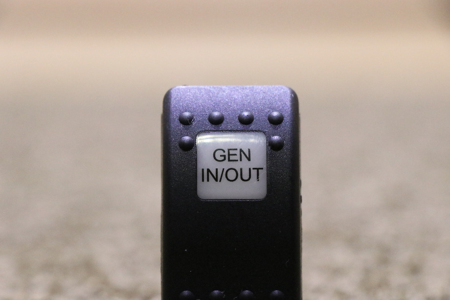 USED RV GEN IN / OUT V8D1 DASH SWITCH MOTORHOME PARTS FOR SALE RV Components 