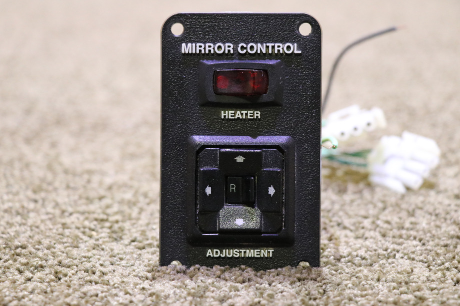 USED MIRROR CONTROL WITH HEATER SWITCH PANEL RV PARTS FOR SALE RV Components 