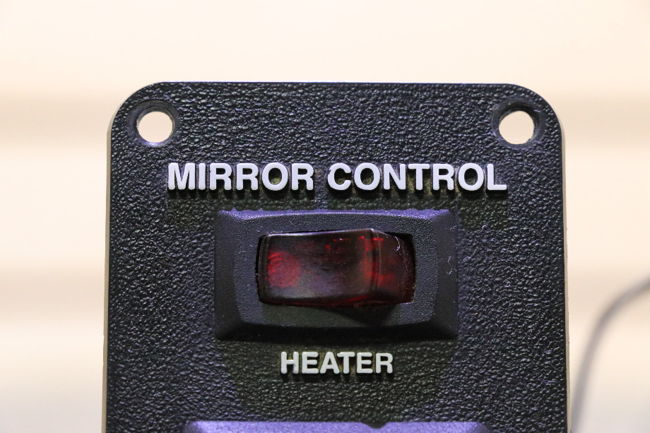 USED MIRROR CONTROL WITH HEATER SWITCH PANEL RV PARTS FOR SALE RV Components 