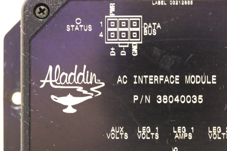 USED 38040035 ALADDIN AC INTERFACE MODULE RV PARTS FOR SALE RV Components 