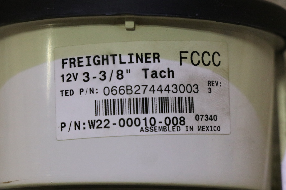 USED TACHOMETER W22-00010-008 DASH GAUGE MOTORHOME PARTS FOR SALE RV Components 