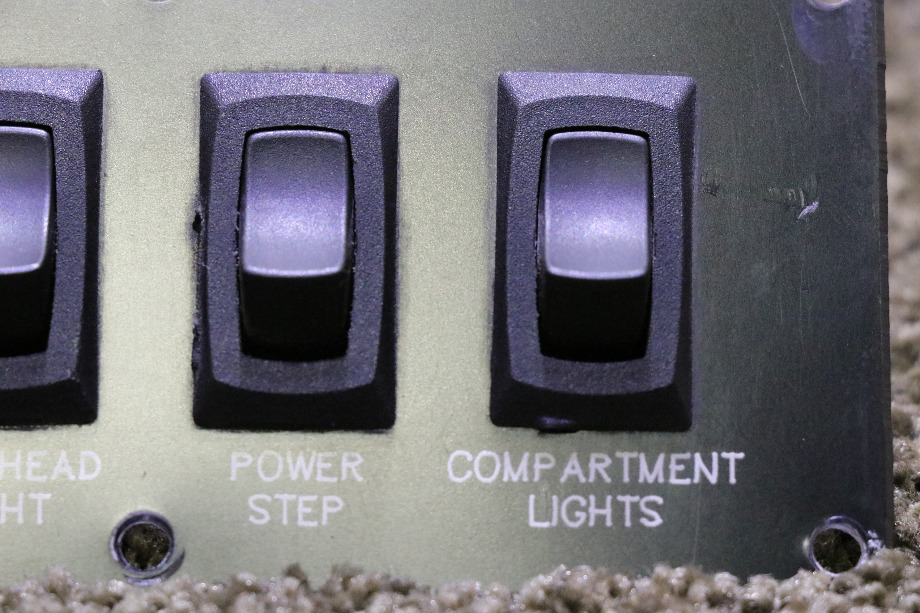 USED MOTORHOME 4 SWITCH PANEL RV PARTS FOR SALE RV Components 