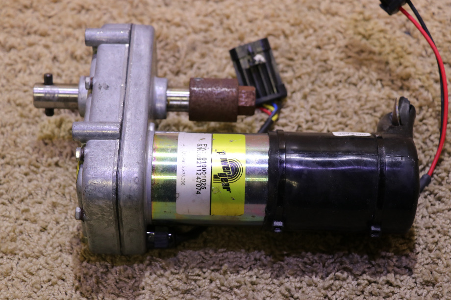 USED POWER GEAR 1010001025 MOTORHOME SLIDE OUT MOTOR FOR SALE RV Components 