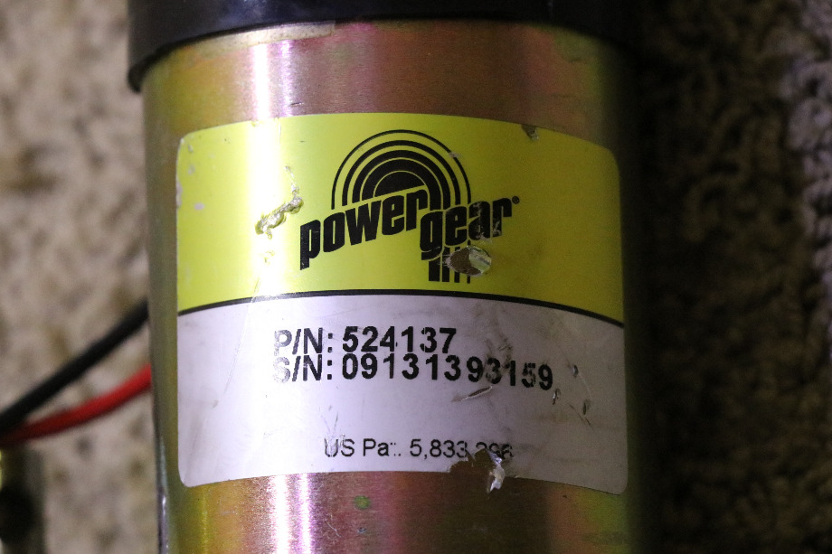 POWER GEAR 524137 USED SLIDE OUT MOTOR RV PARTS FOR SALE RV Components 